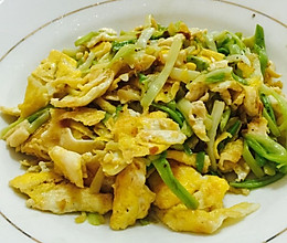 蒜黄炒鸡蛋的做法