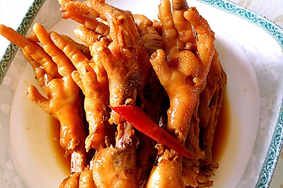卤鸡爪