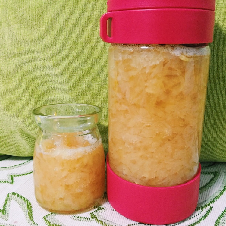 冬季热饮蜂蜜柚子茶的做法图解8