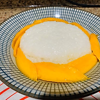 芒果椰汁糯米饭的做法图解8