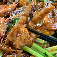 #寻味外婆乡 香满中秋宴#干锅鸡爪虾的做法图解16