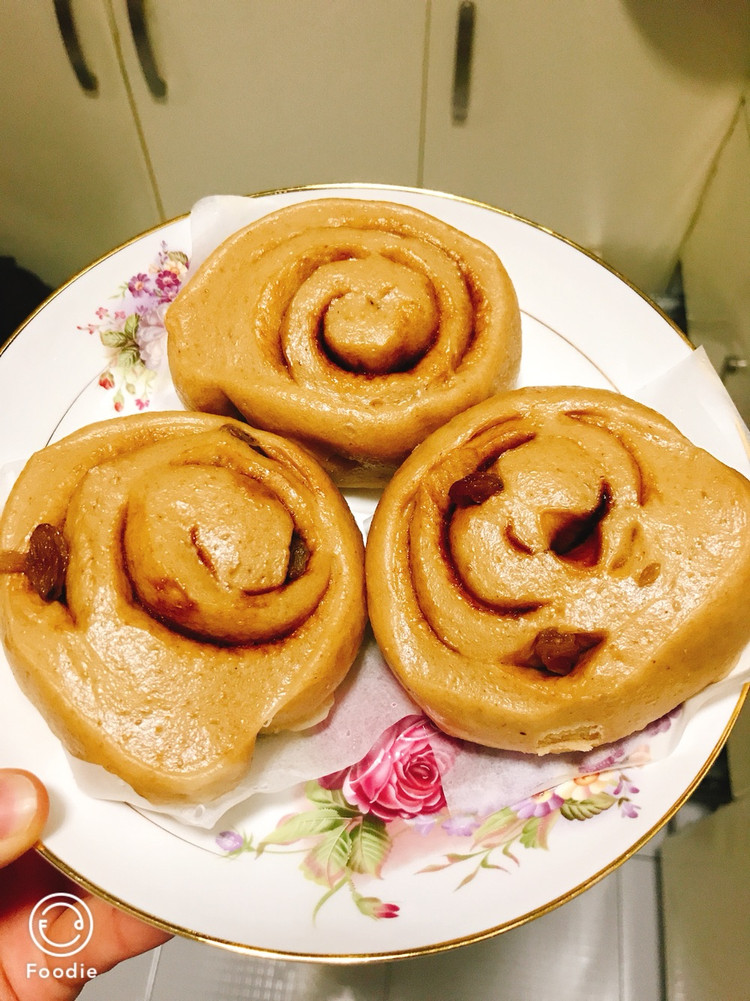 葡萄干全麦红糖馒头的做法
