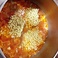 蕃茄鸡蛋挂面汤的做法图解5