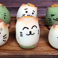 日式猫咪烧果子，简单易上手，可爱又好吃。的做法图解24