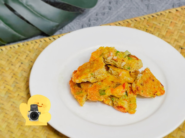 挪威鳕鱼鲜虾饼