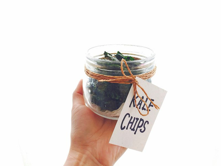 超低卡零食Kale Chips羽衣甘蓝脆片的做法