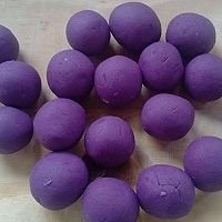 紫薯元宵的做法图解3