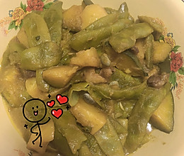 豆角土豆炖南瓜的做法