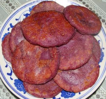 紫薯饼