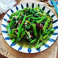 #少盐饮食 轻松生活#低脂清爽好吃又不胖的『炝炒空心菜』的做法图解10