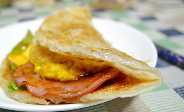 高中时代的早餐——香酥手抓饼