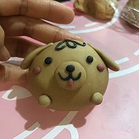 #馅儿料美食，哪种最好吃#奶黄包之我家汪星人豆子的做法图解14