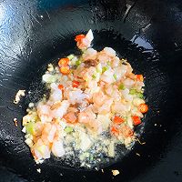 鲜虾蒜苔丁酿粗粮的做法图解4