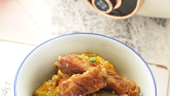 南瓜排骨饭