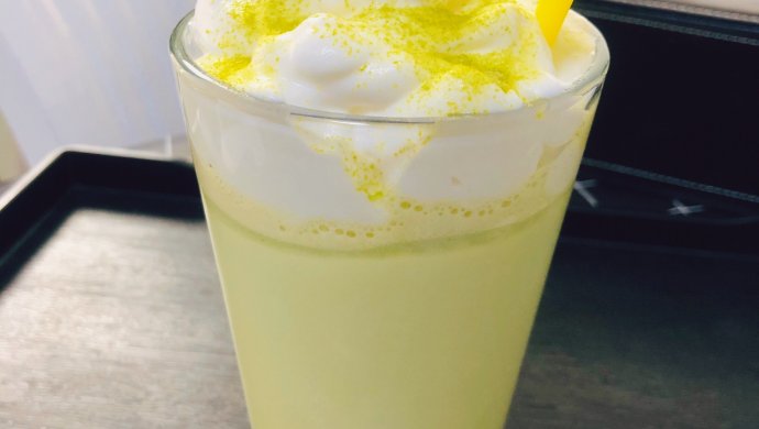 自制：海盐奶盖-抹茶星冰乐