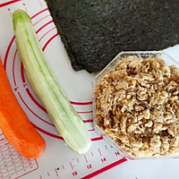 芥末海苔寿司饭团的做法图解1