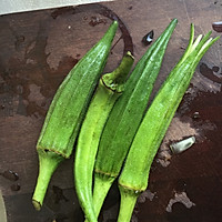 秋葵蛋饼的做法图解1