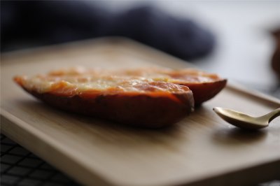 芝士烤红薯