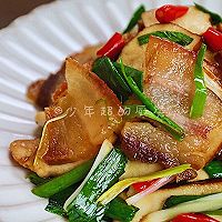 超下饭的青蒜炒咸肉的做法图解8