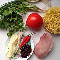 老友碎肉伊面的做法图解1