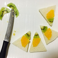 开放式水果土司＃春天不减肥，夏天肉堆堆＃的做法图解4