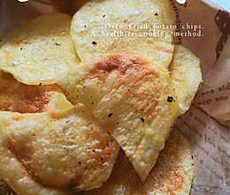 #夏日撩人滋味#不用油炸的酥脆薯片的做法