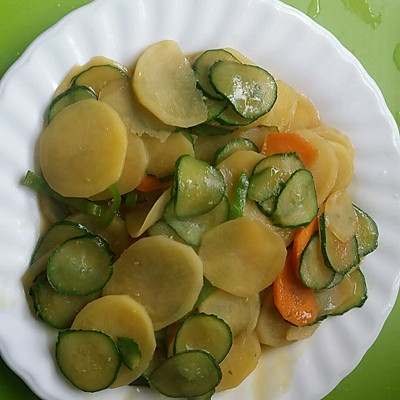 黄瓜土豆片