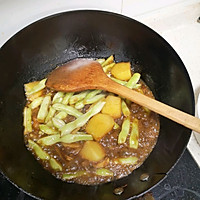 豆角土豆炖肉的做法图解6