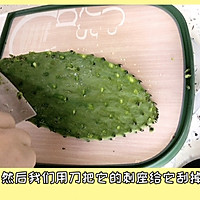 油闷仙人掌这样做家人都说好吃的做法图解2