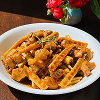 #肉食主义#笋子烧鸡的做法图解9