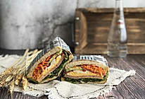 ins网红：超厚沼三明治的做法