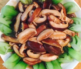 香菇油菜的做法