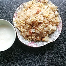 酱油蛋炒饭