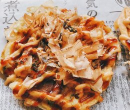 『15分钟』大阪烧华夫饼的做法