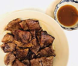自制日式酱汁烤牛小排的做法