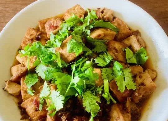 鲜香微辣—肉末豆腐