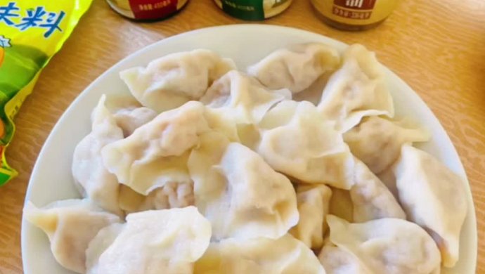羊肉萝卜馅饺子