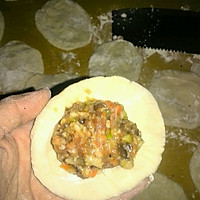 香菇猪肉水煎包的做法图解6
