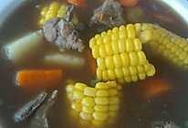 玉米排骨胡萝卜汤的做法