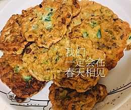 莴苣香叶饼的做法