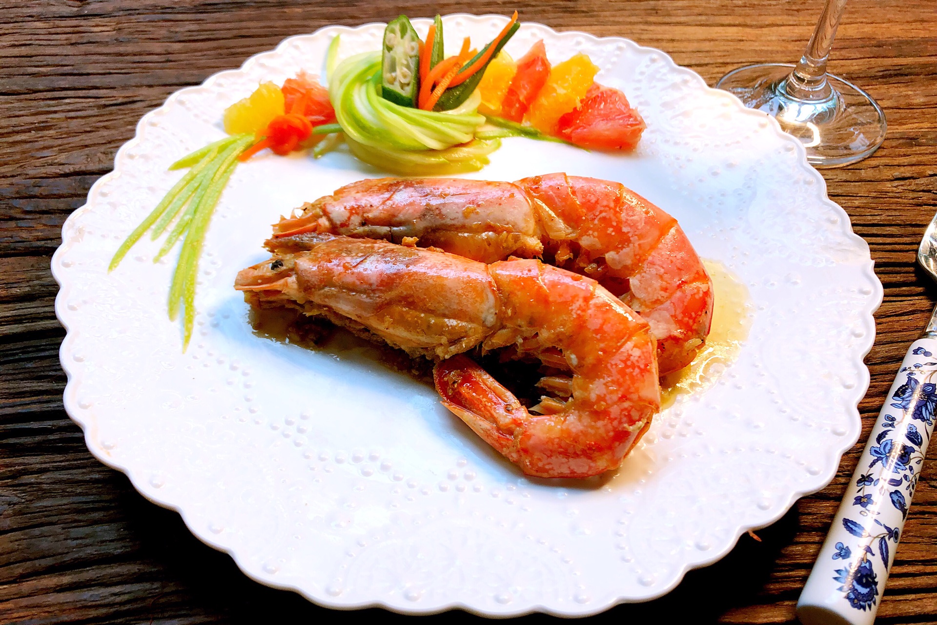 烤阿根廷红虾怎么做_烤阿根廷红虾的做法_豆果美食