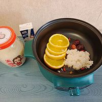 橙汁热米酒的做法图解2