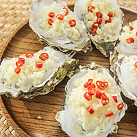 蒜蓉粉丝生蚝|二叔食集的做法图解5