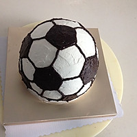足球蛋糕#长帝烘焙节#的做法图解8