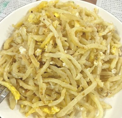 蒸土豆丝