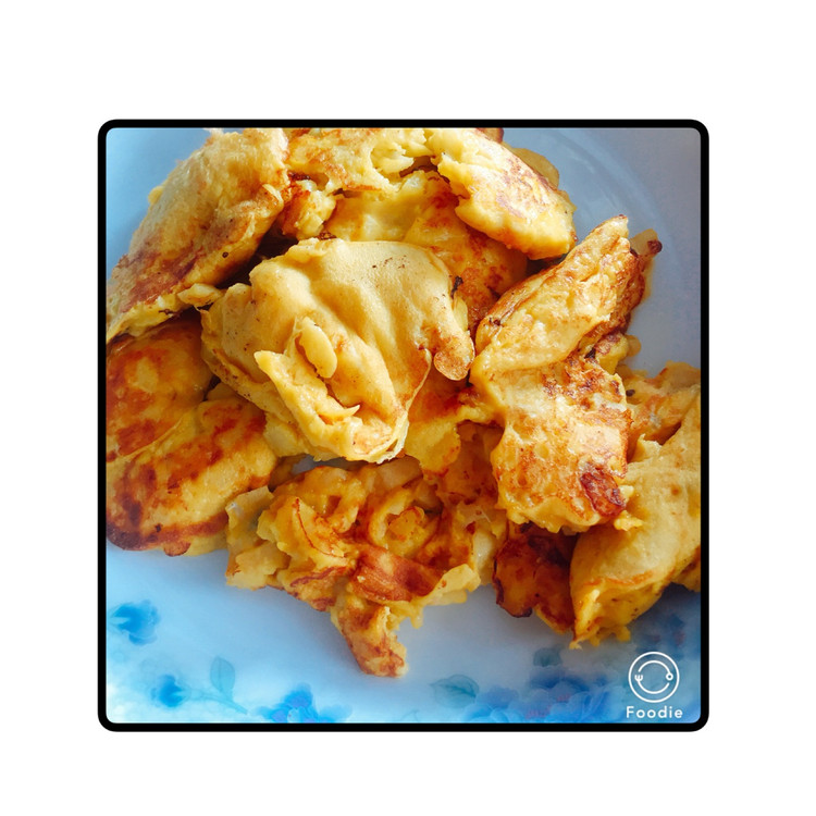 宝宝辅食—苹果香蕉鸡蛋松饼的做法