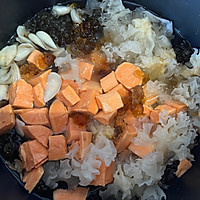 #我心中的冬日限定#红薯银耳桃胶羹的做法图解4