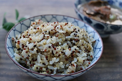 三色藜麦饭