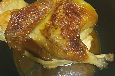 蜂蜜电饭锅烤鸡