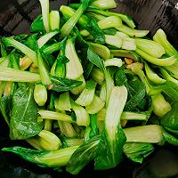 #轻食季怎么吃#蒜香青菜的做法图解3